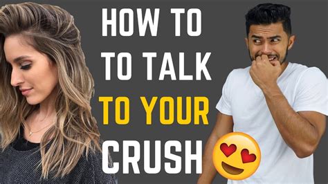 how to talk to your crush dating